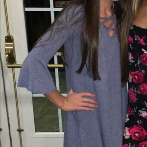 Francesca’s Periwinkle Dress